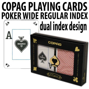 Copag Playing Cards Dual Poker Peek Index