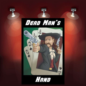 Poker Room art decor Wood Poster Signs : Dead Man's Hand 