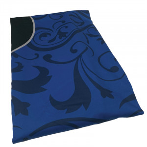 Dye Sublimation Casino Poker Table Cloth - BLUE ELITE Design for 8 x 4 foot table 