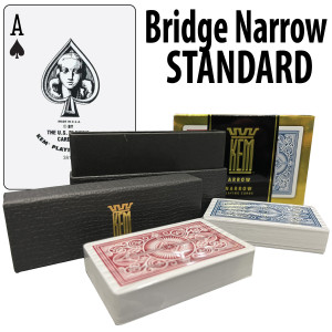 Kem Playing Cards Arrow Bridge Regular Red/Blue