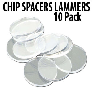 Acrylic Chip Spacers Pack of 10 pcs
