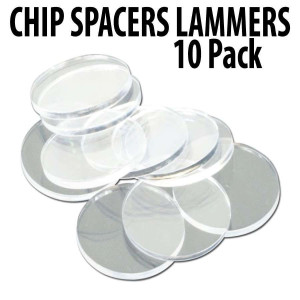 Acrylic Chip Spacers Pack of 10 pcs