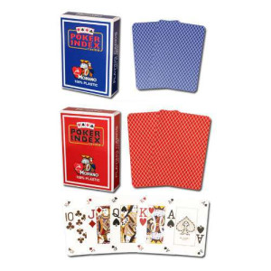 Modiano Dual Index Poker Peek Poker Wide 2 - Decks