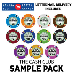 Cash Club 14g SAMPLE PACK 11 CHIPS