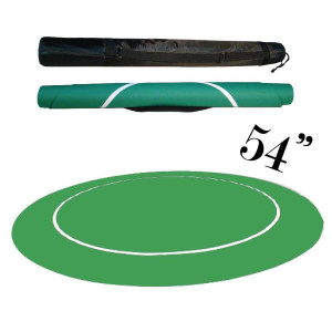 Sure Stick Rubber Table Top - Green Round