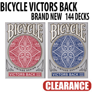 Bicycle Victors Back Playing Cards Brand New Sealed Decks 144