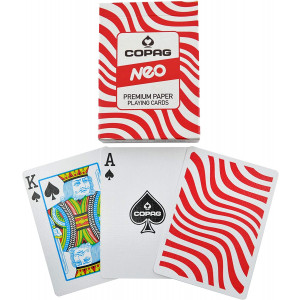 Copag Neo Series Playing Cards (Waves) TRUE LINEN B9 FINISH