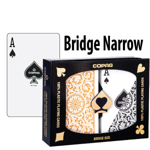 Copag Playing Cards Elite Bridge Black/Gold Regular Index