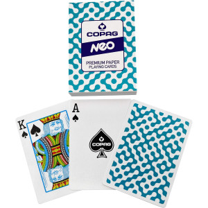 Copag Neo Series Playing Cards (CANDY MAZE) TRUE LINEN B9 FINISH
