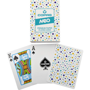 Copag Neo Series Playing Cards (CONNECT) TRUE LINEN B9 FINISH