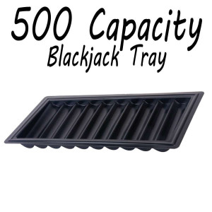 Poker Dealers Tray : 500 capacity  tray 