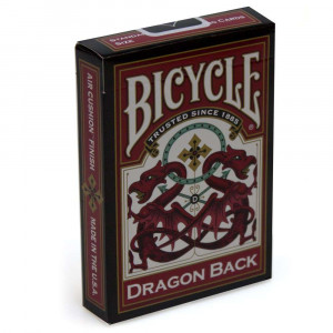 Bicycle Playing Cards DRAGON BACK Plastic Coated Cards 