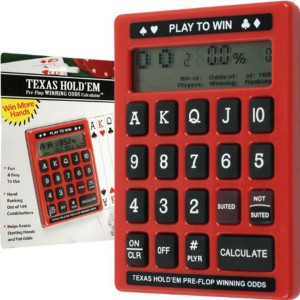 Texas Hold'em Poker Pre-Flop Odds Calculator - Learning Tool - CLEARANCE