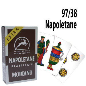 Italian Regional Playing Cards : Modiano Napoletane 97/38