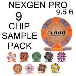 Nexgen Pro Classic SAMPLE PACK 9 CHIPS