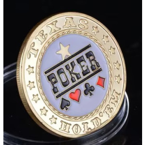 Poker Protector Card Guard Cover in Capsule :  Texas Holdem Poker