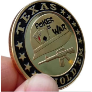 Poker Protector Card Guard Cover in Capsule :  Poker is War