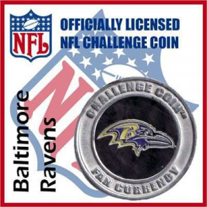 Poker Protector Card Guard Cover : NFL Baltimore Ravens