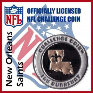 Poker Protector Card Guard Cover : NFL New Orleans Saints