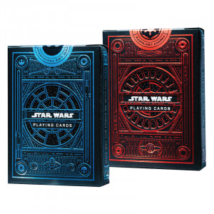 Star Wars Playing Cards 2 Pack Decks | Light Side Blue Deck | Dark Side Red Deck