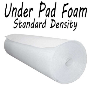1/4 Inch standard density UNDERPAD FOAM 98" X 54" Piece