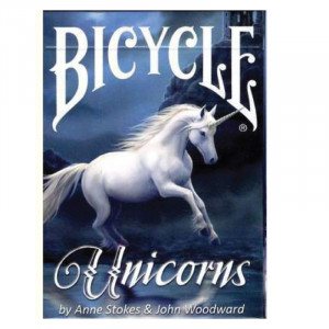 Bicycle Playing Cards ANNE STOKES Unicorn