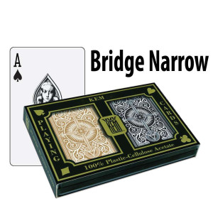 Kem Playing Cards Arrow Bridge Regular Black/Gold
