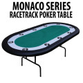 Green Racetrack Poker Table 