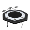 Octagon Poker Table size