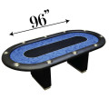 12 Player Blue Poker Table