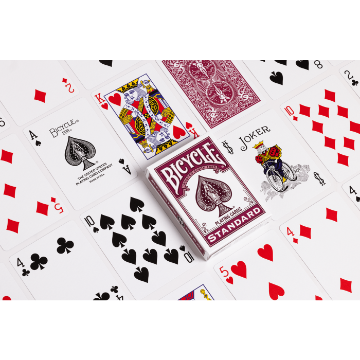 Bicycle Playing Cards 6 Deck Color Series Burgundy Special Buy 