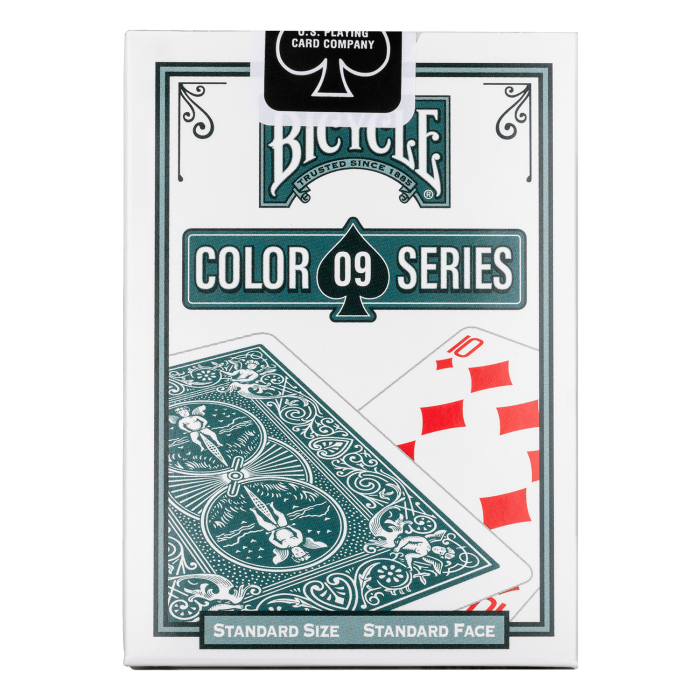 Bicycle Playing Cards 6 Deck Color Series Wintergreen Special Buy 