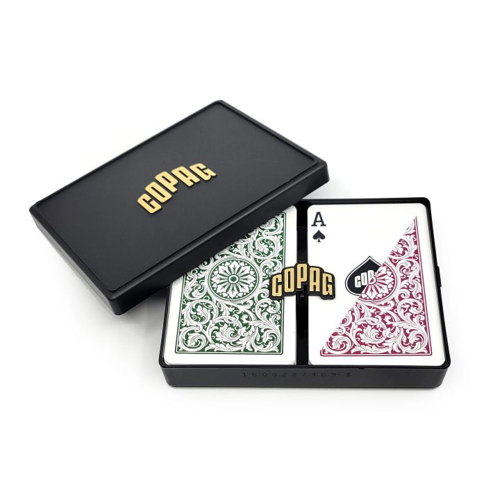 Copag Playing Cards CASINO PRO Bridge Green/Brown Regular Index
