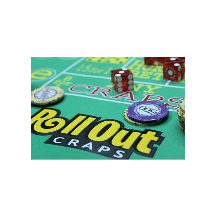 Roll Out Rubber Foam Table Top - Craps