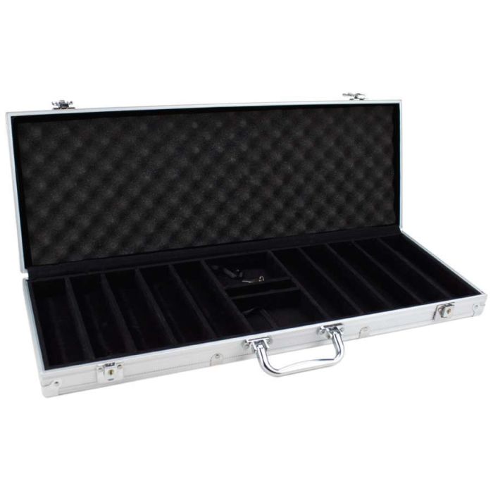 500 capacity : Aluminum Poker Casino Chip Case