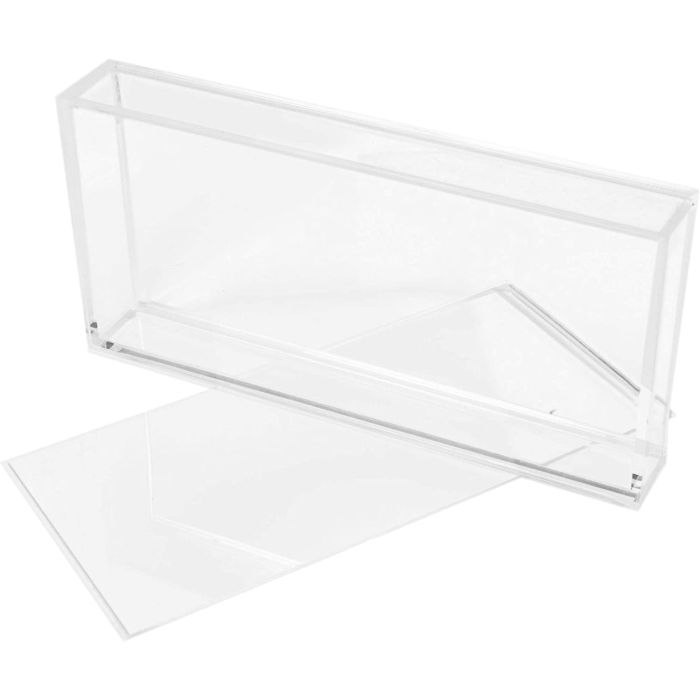 3-Deck Clear Acrylic Playing Card Display Case