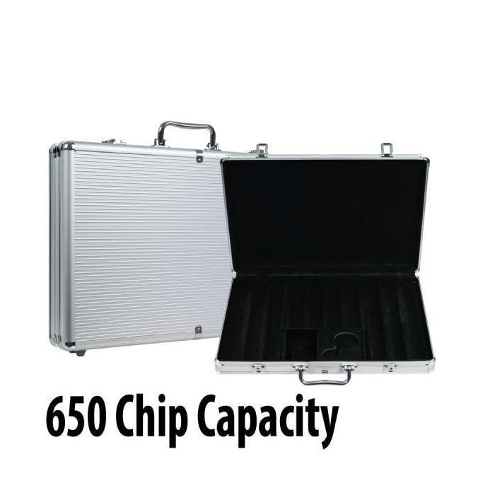 Cash Club 650 Poker Chip Set W/ Aluminum Case