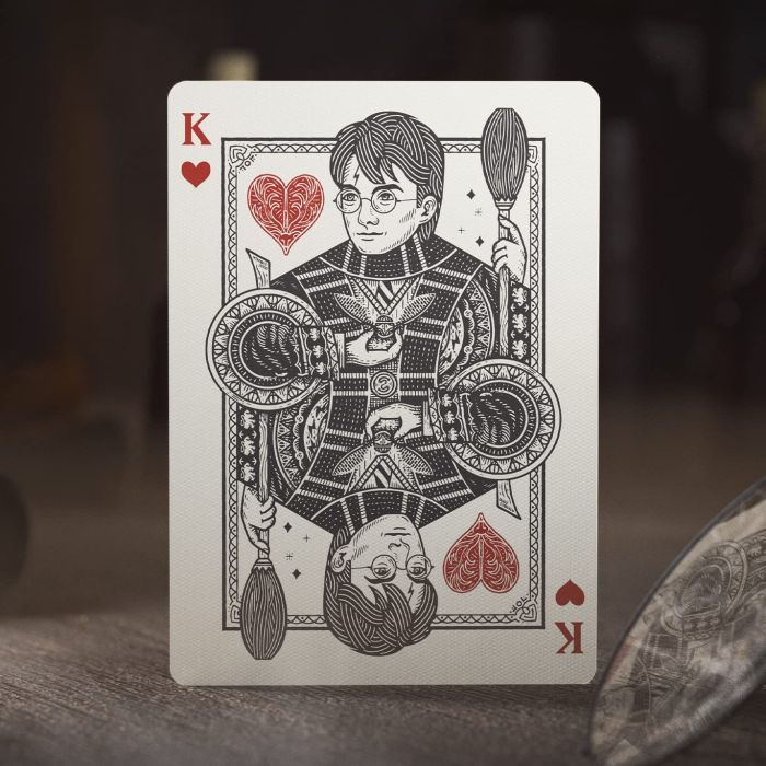 Harry Potter Playing Cards Limited Edition Premium Series Poker Collectible Deck by Theory11 (Yellow-Hufflepuff)