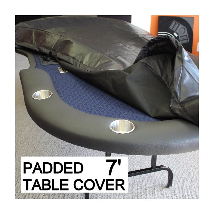 Poker Table Cover  Professional Heavy Duty Padded  Size 7 Feet