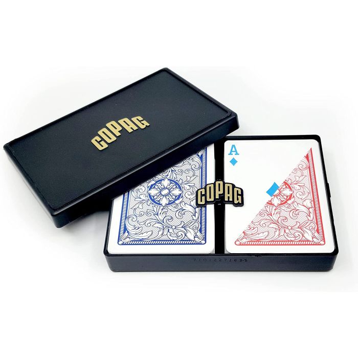 Copag Playing Cards 4 Colour Poker Size Regular Index Legacy Design