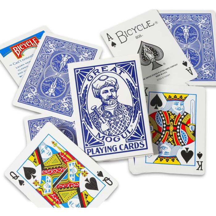 Great Mogul Bicycle Seconds – 144-Pack (72 Red & 72 Blue Decks)
