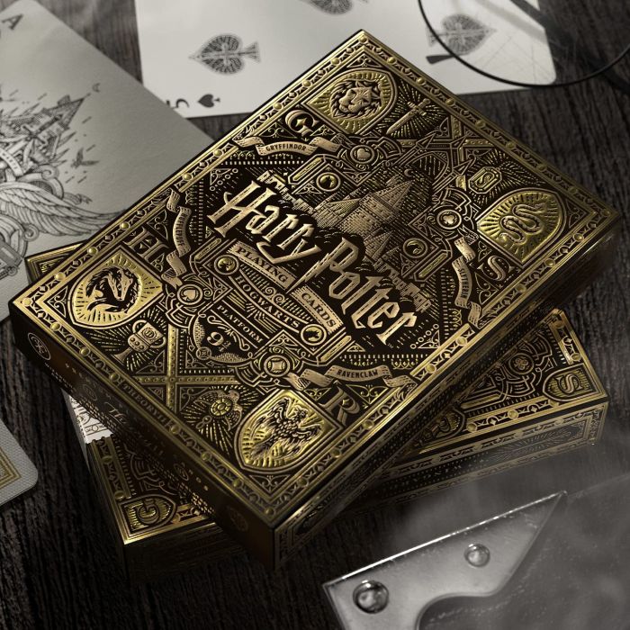 Harry Potter Playing Cards Limited Edition Premium Series Poker Collectible Deck by Theory11 (Yellow-Hufflepuff)
