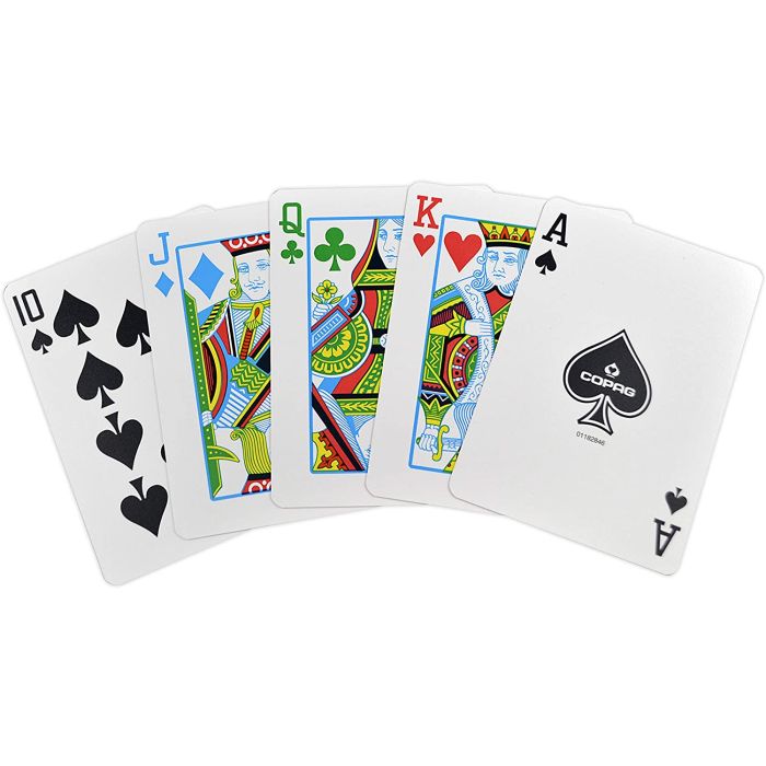 Copag Playing Cards 4 Colour Poker Size Regular Index Legacy Design