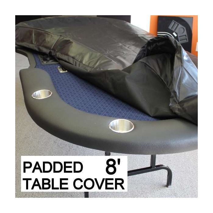 Poker Table Cover  Professional Heavy Duty Padded  Size 8 Feet