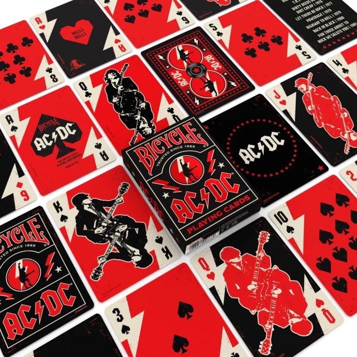 Bicycle Playing Cards AC/DC