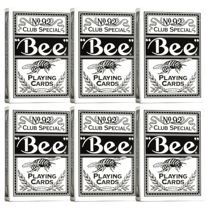 Bee Signature Series Playing Cards 6 Deck Special Buy 
