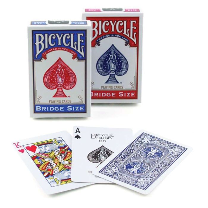 Bicycle BRIDGE SIZE Playing Cards 48 Decks Red & Blue Standard