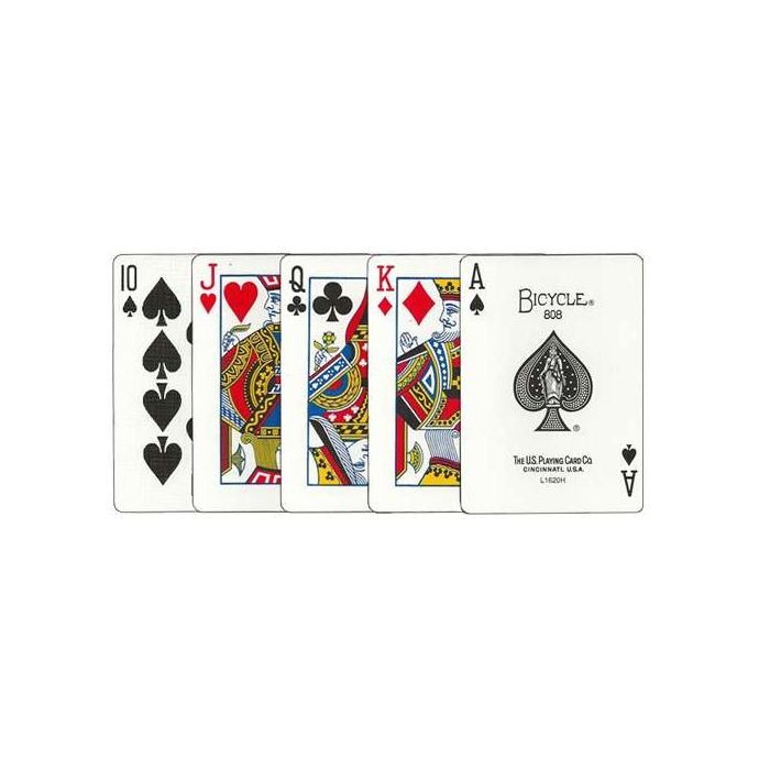 Bicycle Rider Back Plastic Coated Playing Cards 144 Decks Red & Blue Standard