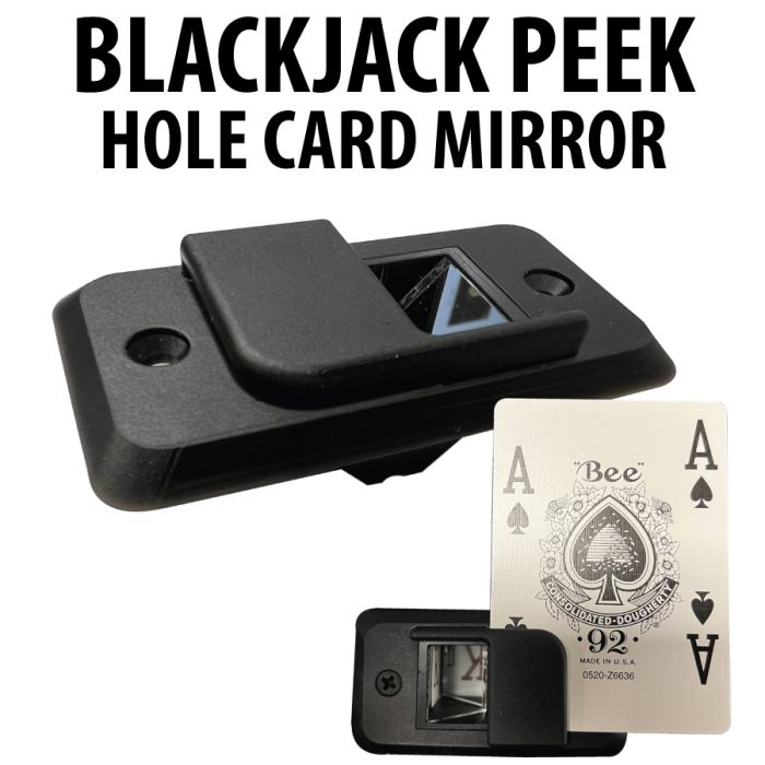 Blackjack Peek Mirror – Discreet Dealer Hole Card Viewer
