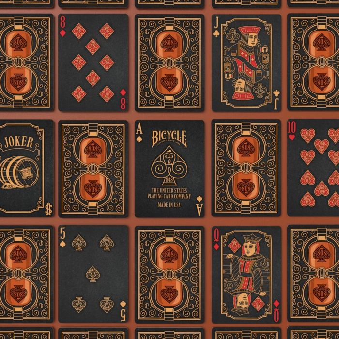 Bicycle Playing Cards Bourbon, Black Label Playing Cards